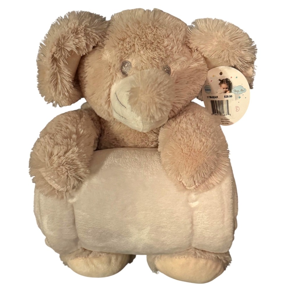 Huggable Friends Plush Mouse With Blanket Gift‎ Set